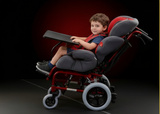 Fauteuil roulant Brother Medical pour paralysie cérébrale certifié CE ISO, prix bas du marché, livraison sous 30 jours