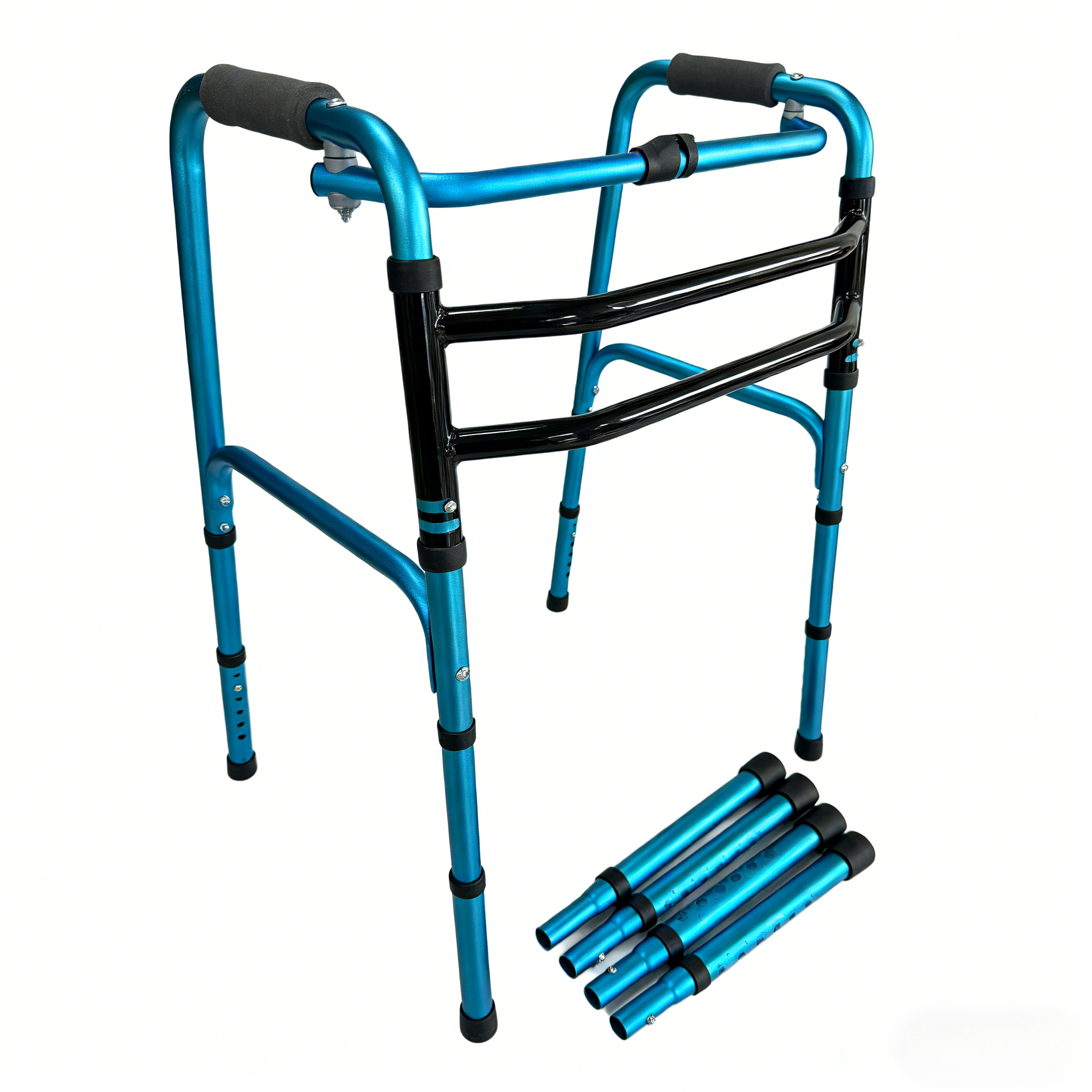 nouveau modèle de déambulateur en aluminium pour les acheteurs en gros