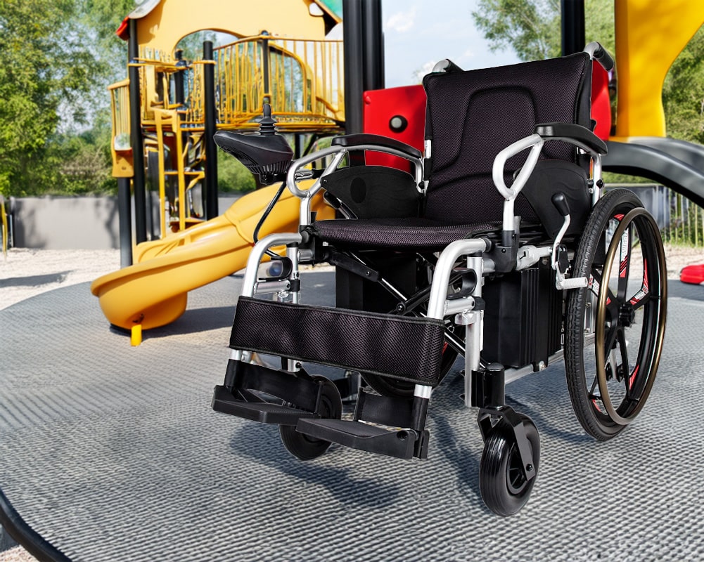 BME1031 Description 01 BME1031 Power Wheelchair Real Scene