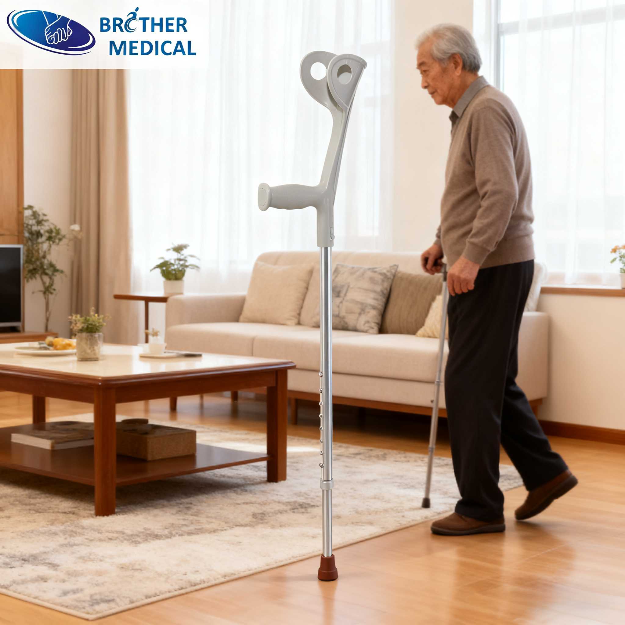 Elbow Crutch Personnes âgées avec béquille coudée