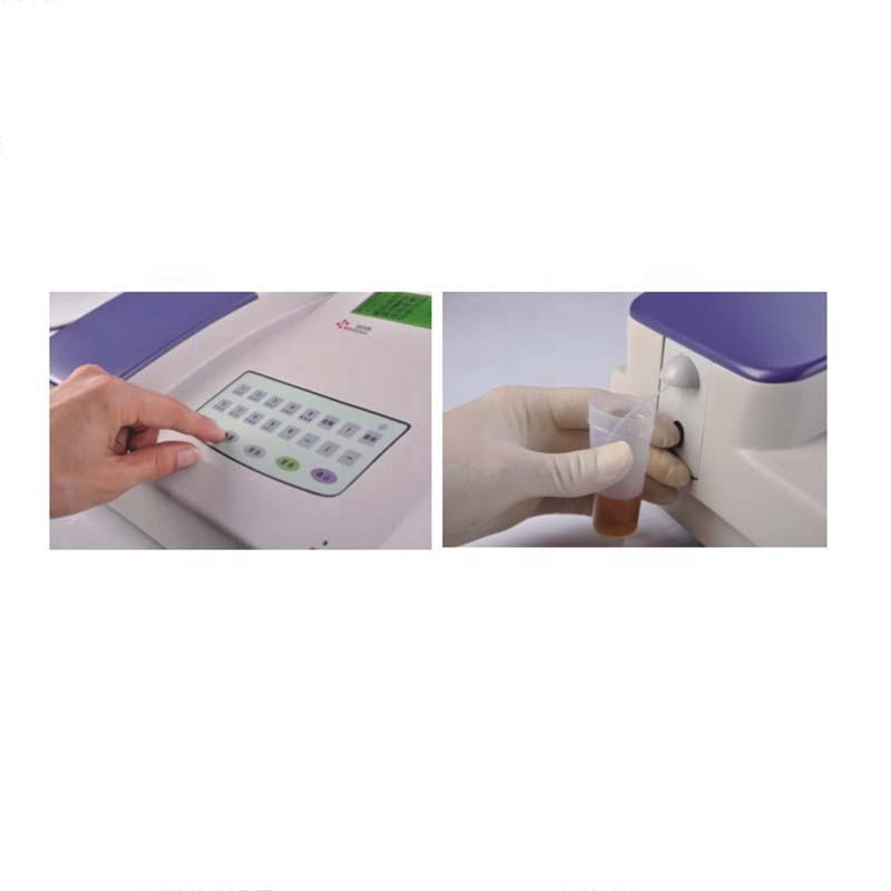Équipement de laboratoire Analyseur de chimie entièrement automatisé Semi Auto Auto Vétérinaire Dry Chimie Analyseur Biochimie pour l'homme