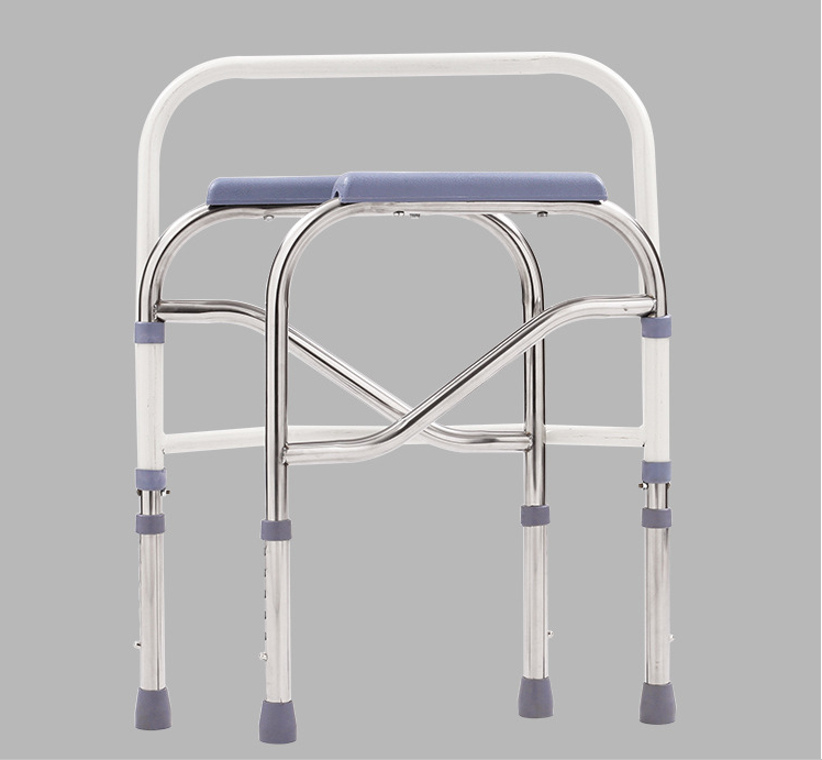 Chaise de toilette de chaise de roue commode détachable de haute qualité de haute qualité