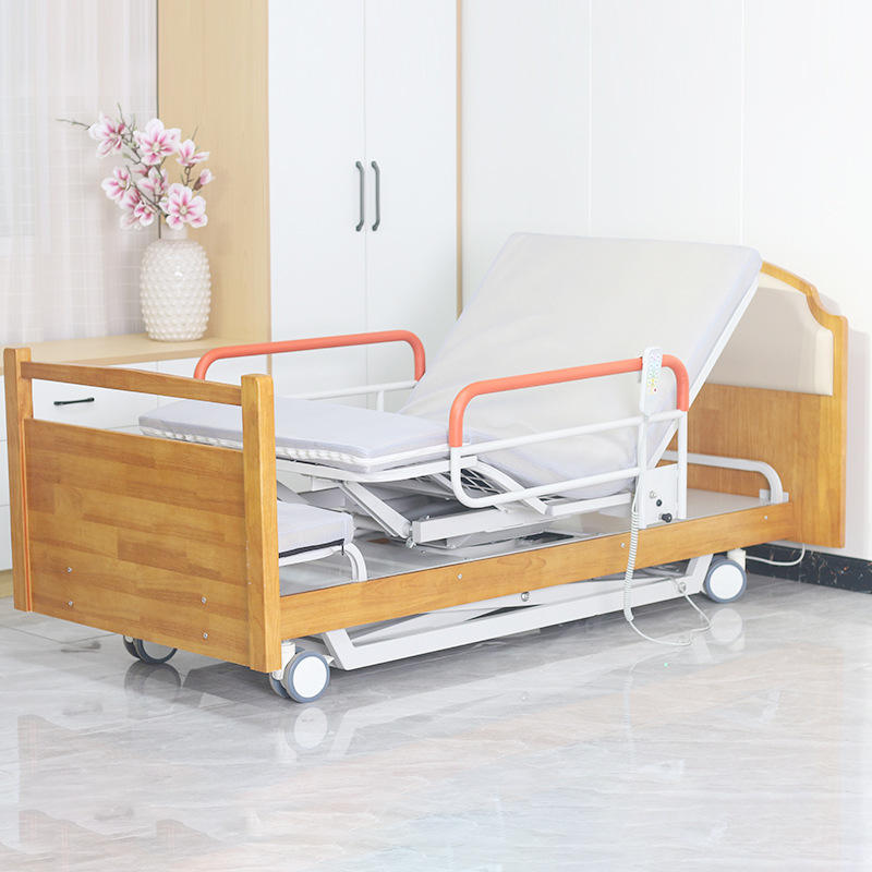  Luxury Home Care Electric Rotary Nursing Bed Rotation Hospital Bed for Nursing Home