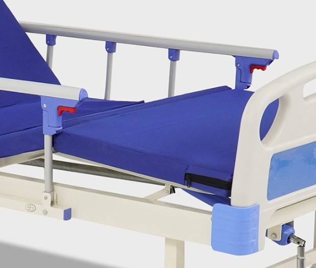 Fourniter des meubles d'hôpital de haute qualité deux manuels lit de carter lit d'hôpital