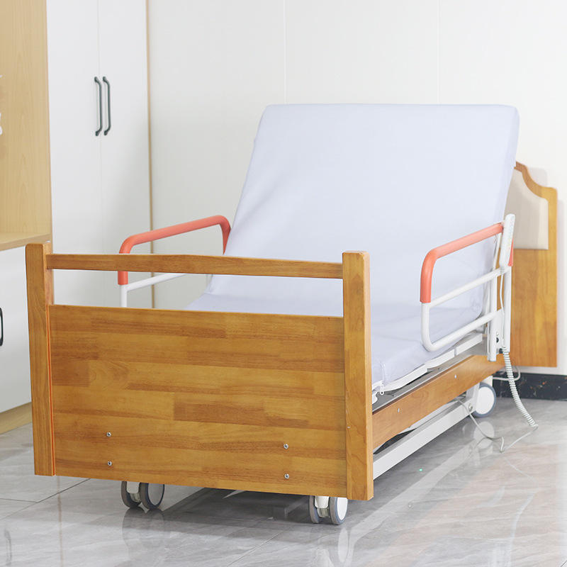 Luxury Home Care Electric Rotary Nursing Bed Rotation Hospital Bed for Nursing Home