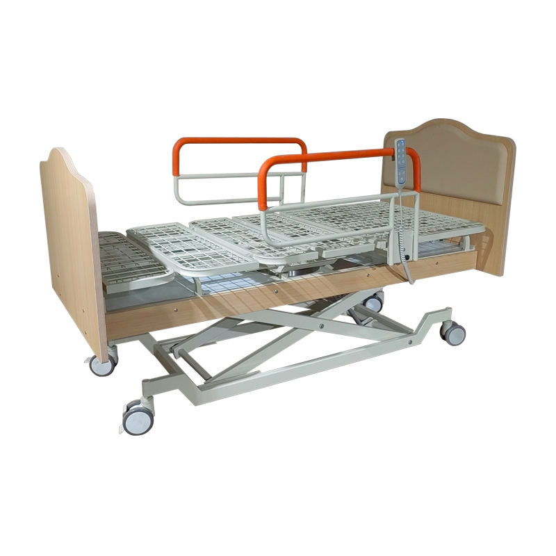 Position de chaise conviviale disponible lit électrique pour le lit d'alimentation en électricité Hi-bas lit réglable Hôpital Lit médical de soins aux personnes âgées