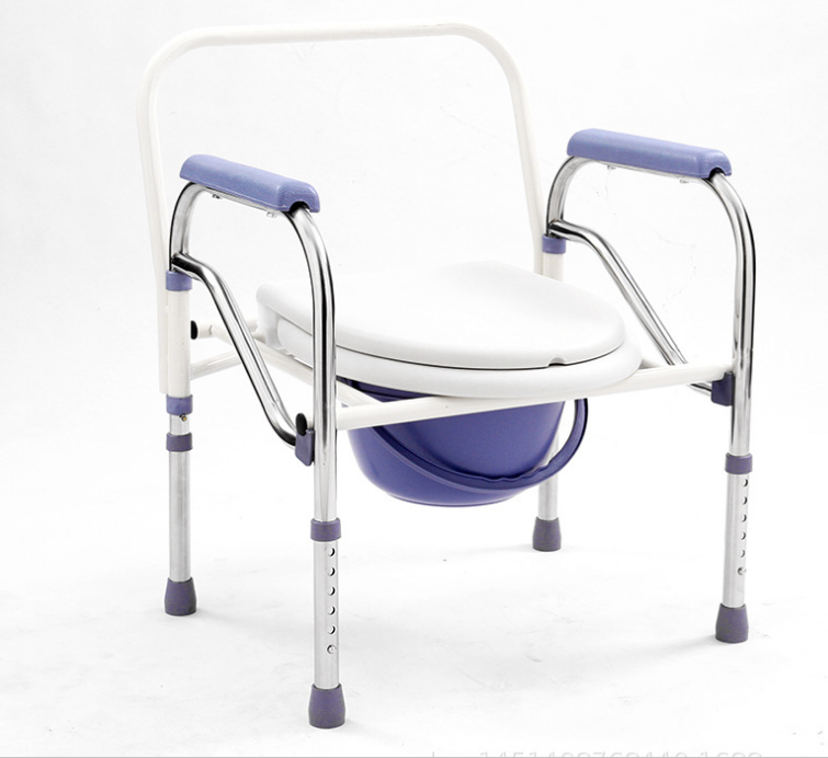 Chaise de toilette de chaise de roue commode détachable de haute qualité de haute qualité