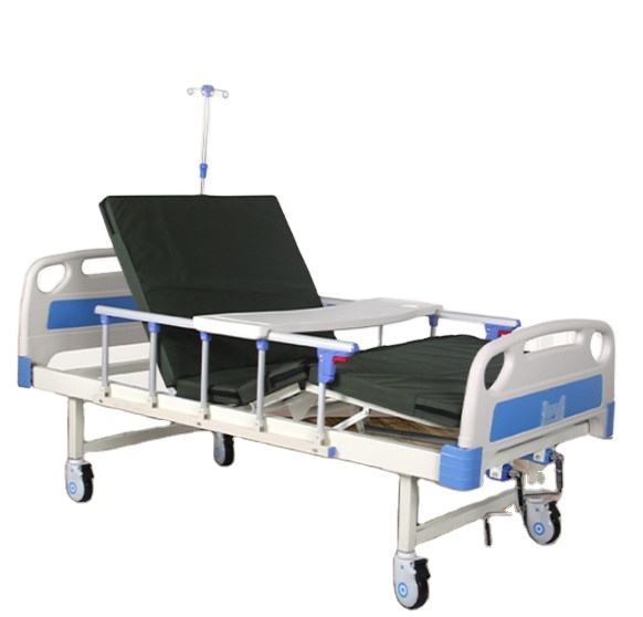 Fourniter des meubles d'hôpital de haute qualité deux manuels lit de carter lit d'hôpital