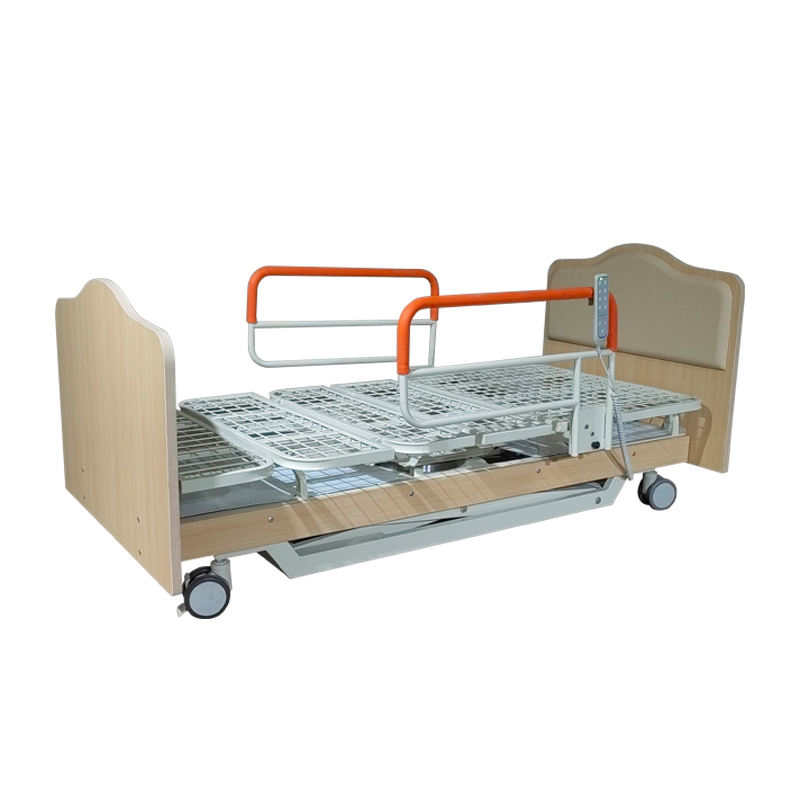 Position de chaise conviviale disponible lit électrique pour le lit d'alimentation en électricité Hi-bas lit réglable Hôpital Lit médical de soins aux personnes âgées