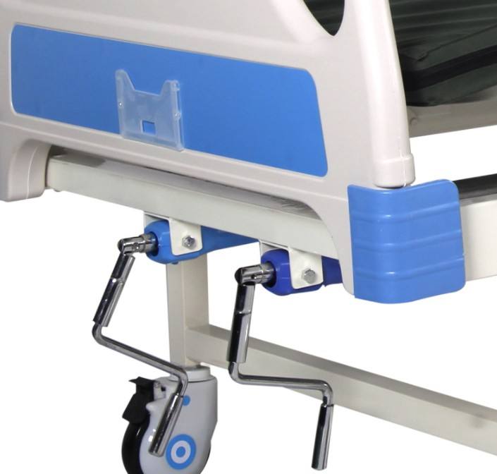 Fourniter des meubles d'hôpital de haute qualité deux manuels lit de carter lit d'hôpital