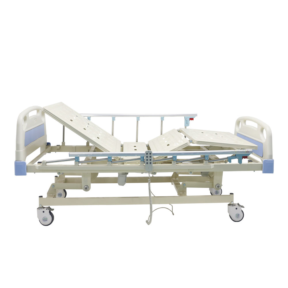 3 Fonction Hôpital électrique réglable Lit de soins aux soins infirmiers Lit médical pour l'hôpital pour l'hôpital