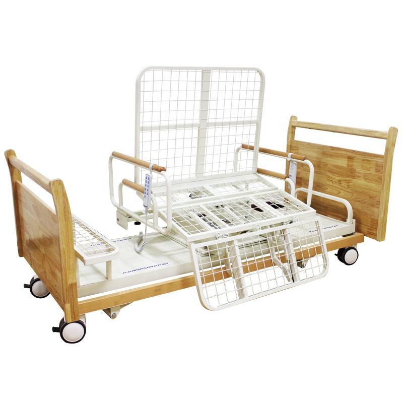 Patient automatique réglable à l'hôpital tournant au lit Home Care Rotation Lit électrique