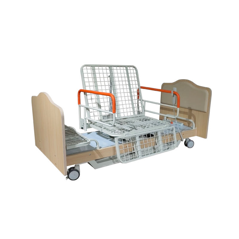 Position de chaise conviviale disponible lit électrique pour le lit d'alimentation en électricité Hi-bas lit réglable Hôpital Lit médical de soins aux personnes âgées