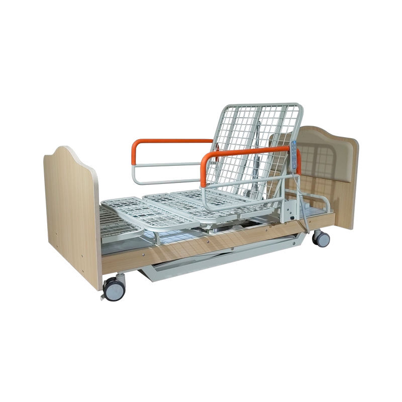 Position de chaise conviviale disponible lit électrique pour le lit d'alimentation en électricité Hi-bas lit réglable Hôpital Lit médical de soins aux personnes âgées