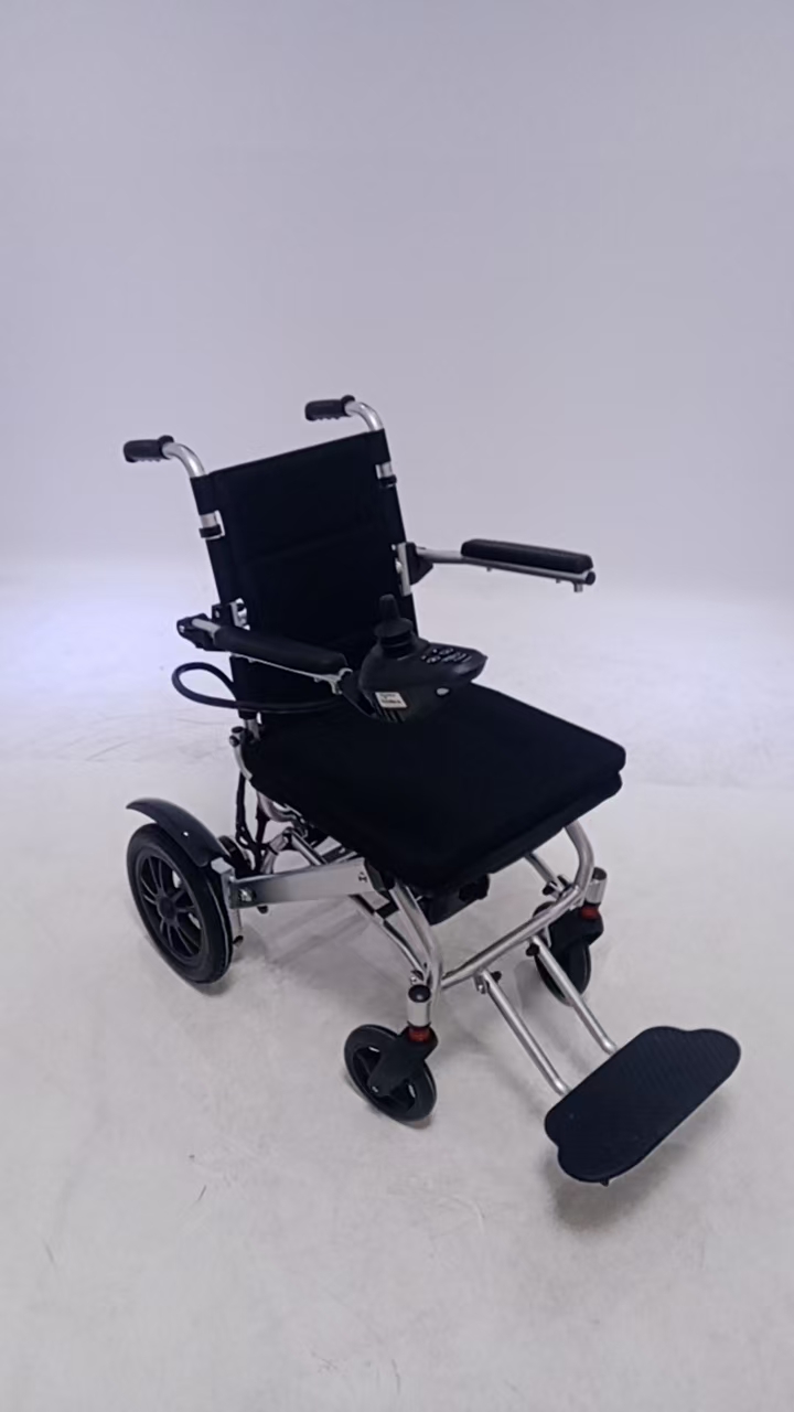 Fauteuil roulant électrique ultra léger 17 kg | Fauteuil roulant électrique pliant en aluminium pour un transport facile