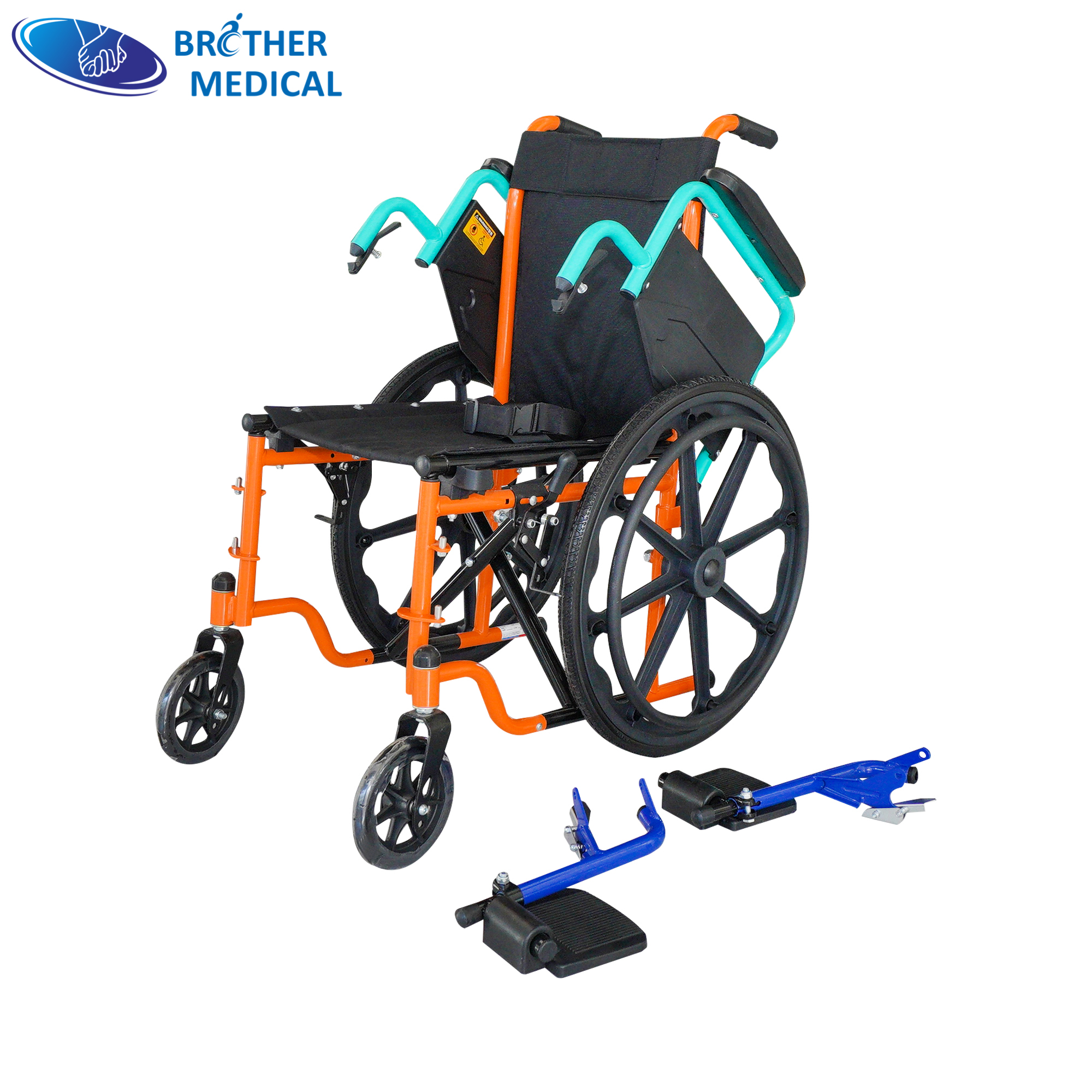 Fauteuil roulant pédiatrique à hauteur réglable et largeur de siège personnalisée | Fabricant de fauteuils roulants manuels