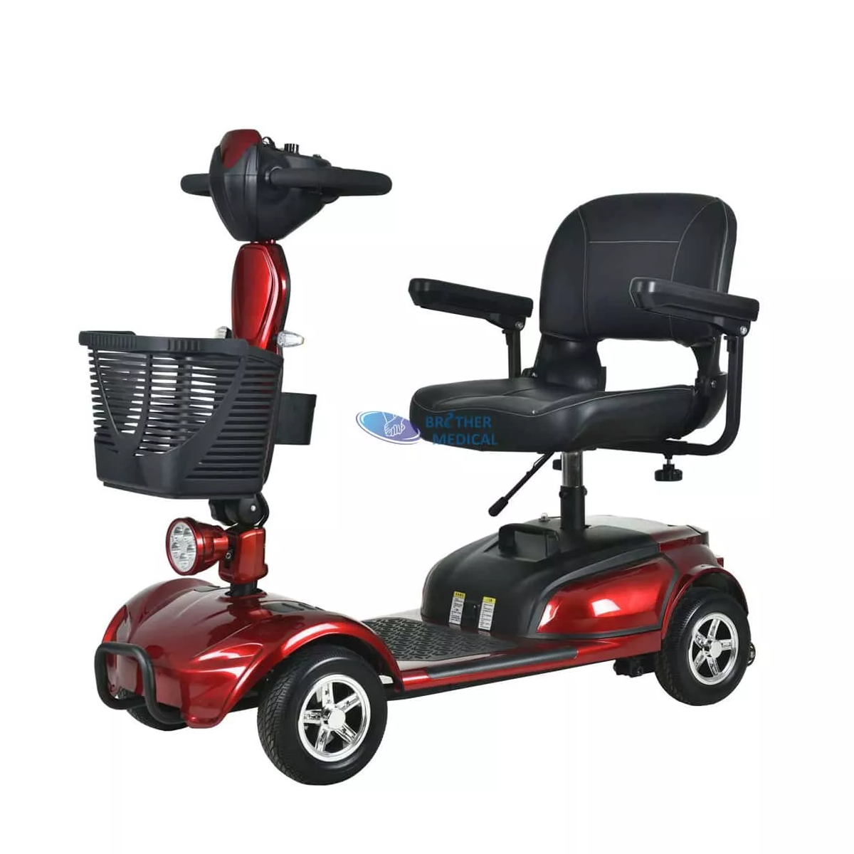 Scooter de mobilité portable le mieux noté avec suspension