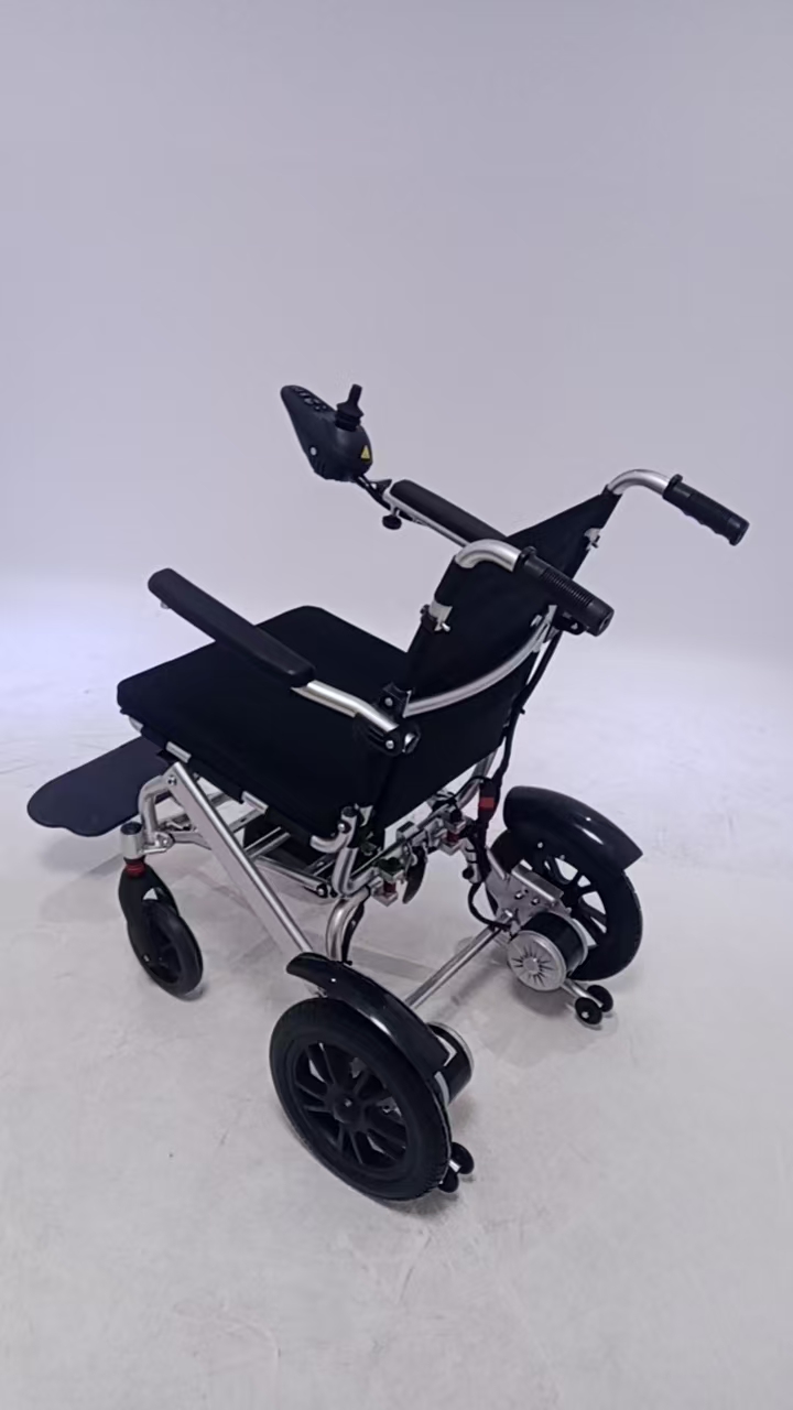 Fauteuil roulant électrique ultra léger 17 kg | Fauteuil roulant électrique pliant en aluminium pour un transport facile