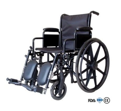 BME4618 Fauteuil roulant manuel bariatrique robuste de 22 pouces