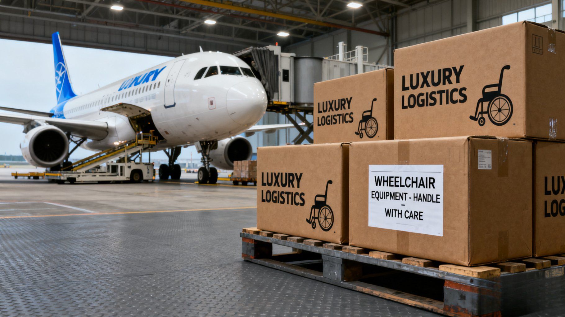 logistique a&eacute;roport&eacute;e