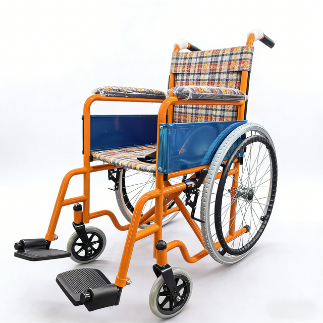 Fauteuil roulant manuel économique standard pour enfants