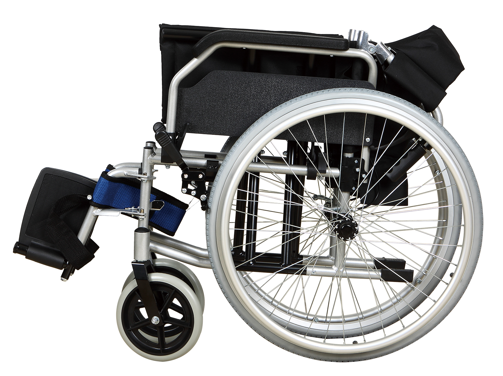 Fauteuil roulant à hauteur multifonctionnelle en aluminium