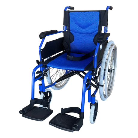 Transporter des fauteuils roulants en aluminium mobile