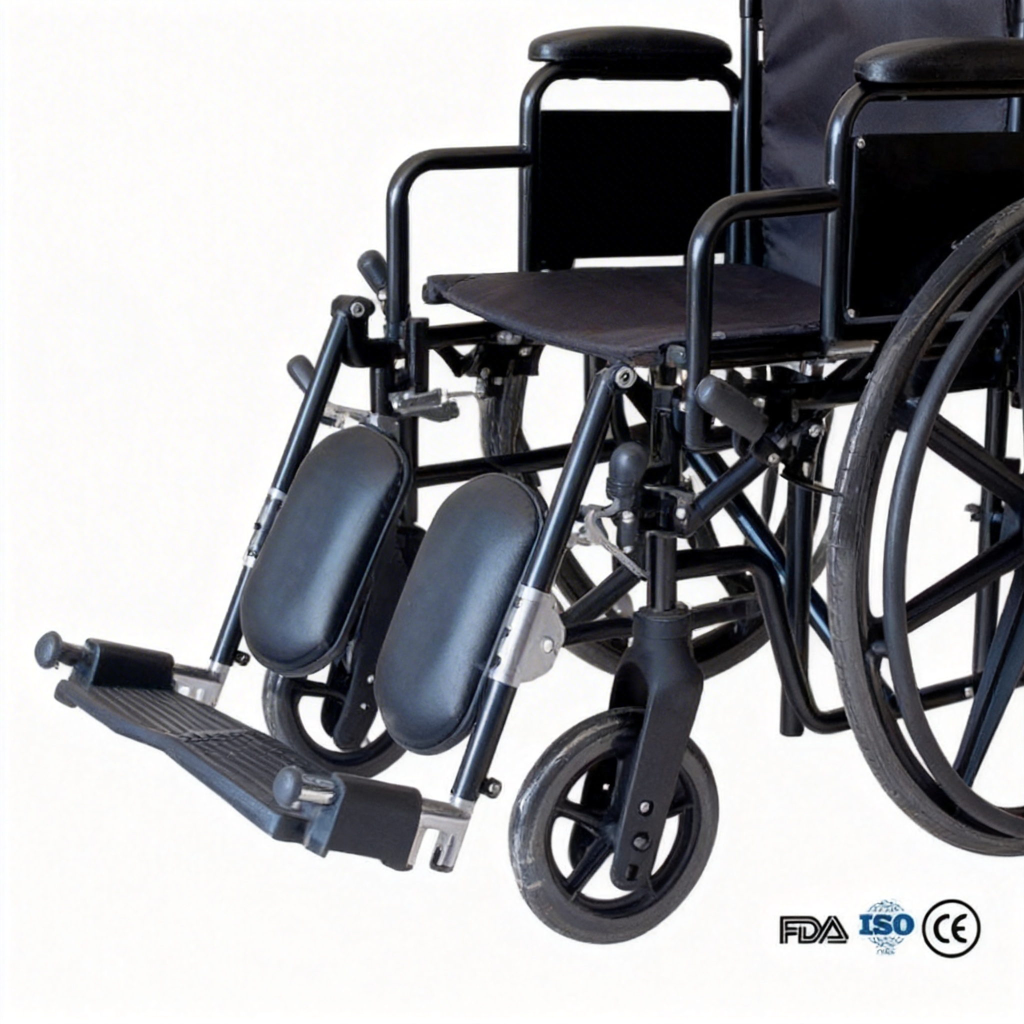 BME4618 Fauteuil roulant manuel bariatrique robuste de 22 pouces