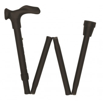 Pliant avec le genou de la béquille de poignée