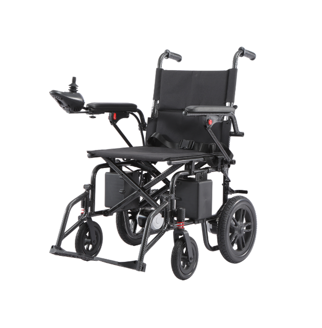 Fauteuil roulant électrique robuste en acier au carbone BME1906 avec batterie au plomb