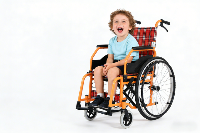 Fauteuil roulant pédiatrique personnalisé | Hauteur réglable et largeur de siège personnalisée
