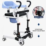 Fauteuil de transfert en aluminium pour fauteuil élévateur de patient