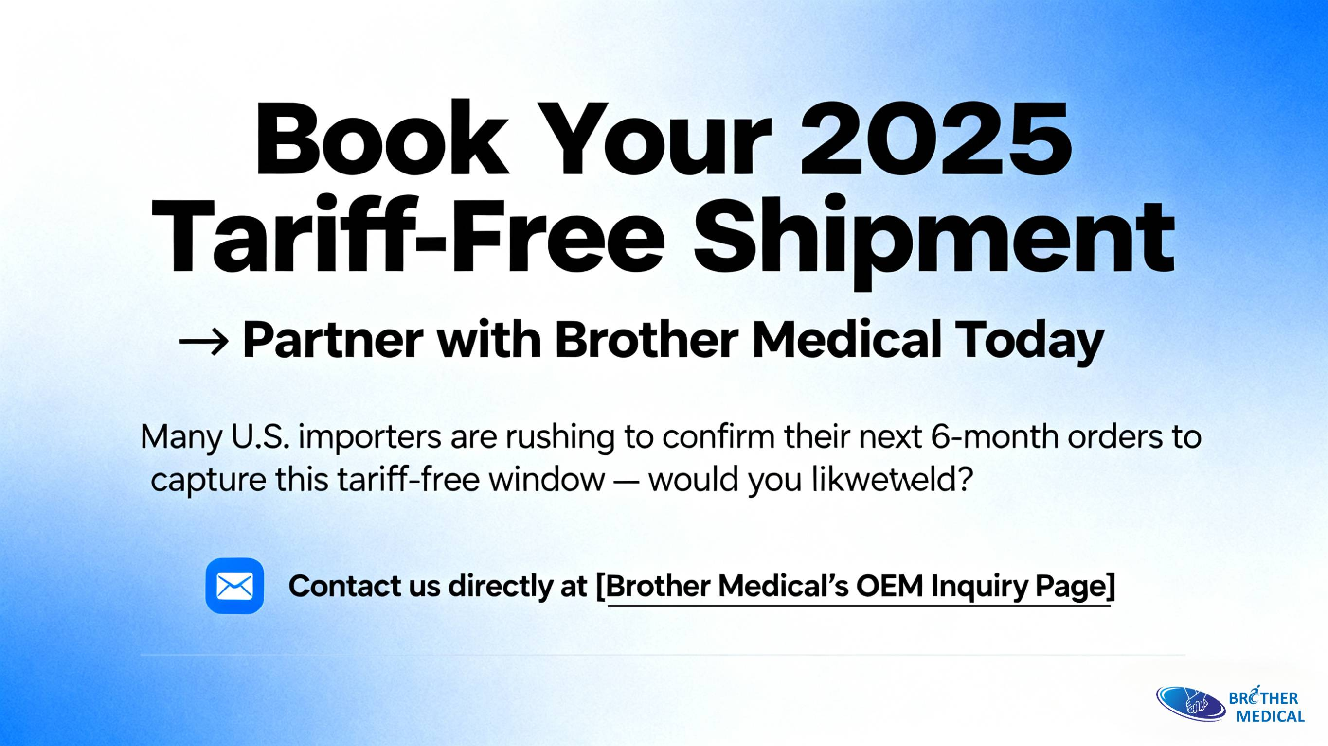 Enqu&ecirc;te OEM de Brother Medicals