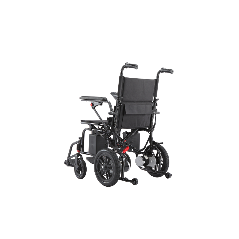 Fauteuil roulant électrique robuste en acier au carbone BME1906 avec batterie au plomb