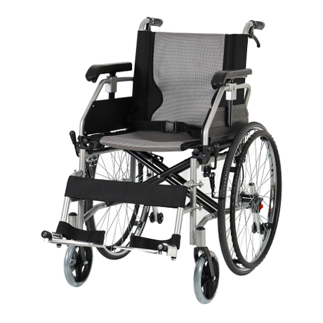 Fauteuil roulant à hauteur multifonctionnelle en aluminium