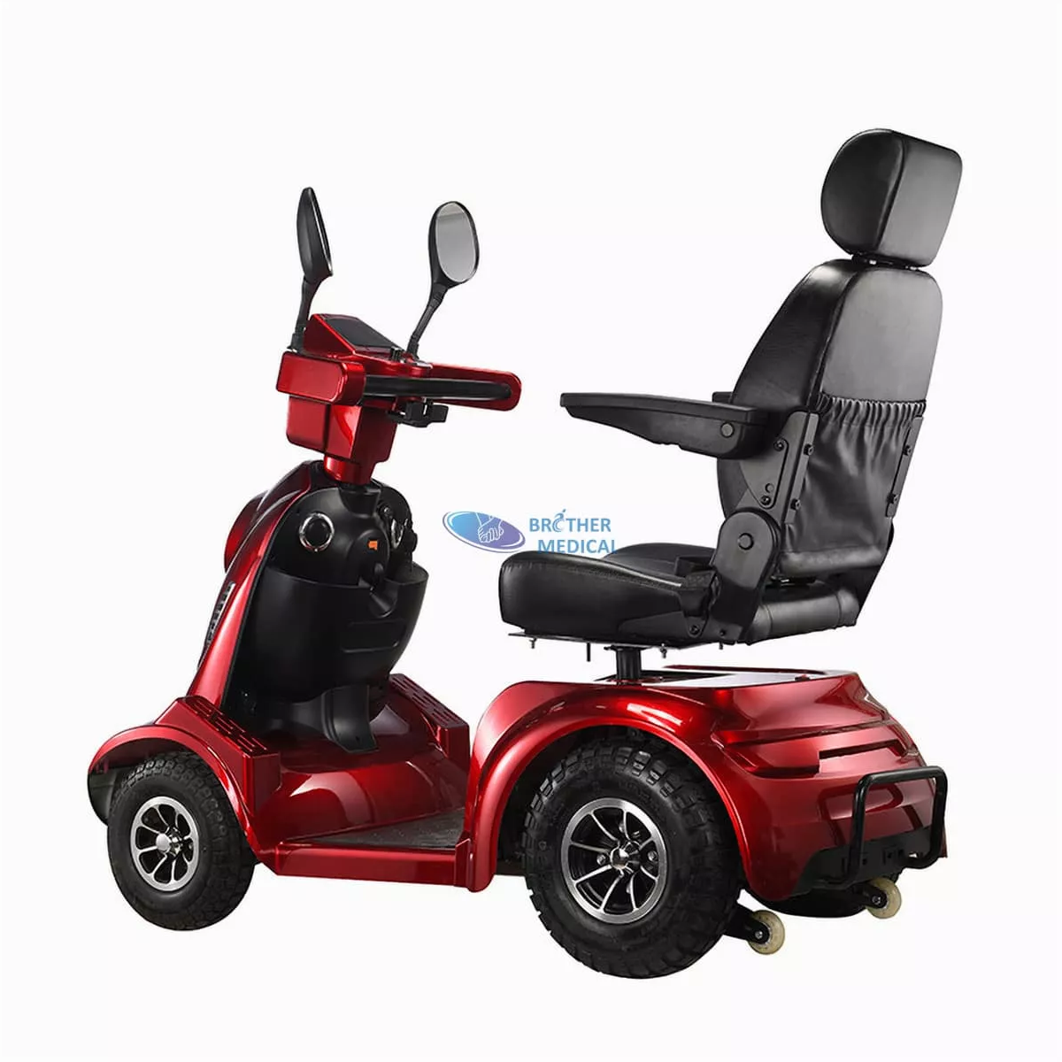 Scooter de mobilité tout terrain stable pour personnes âgées
