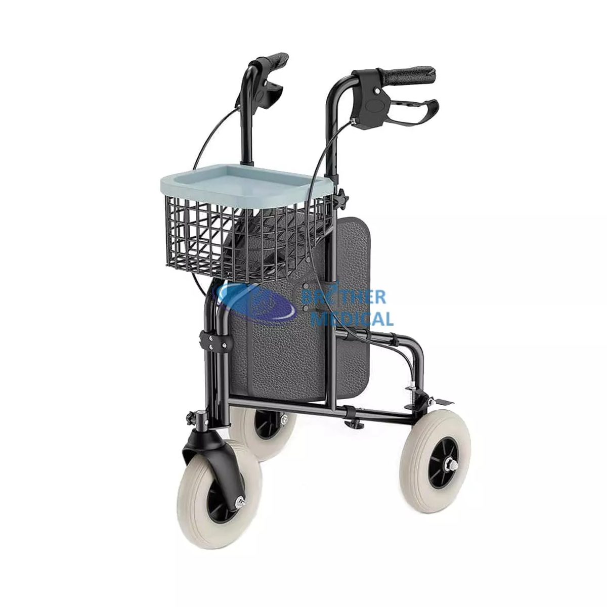 Tri-walker réglable à 3 roues pour personnes handicapées