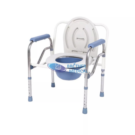 Chaise de douche de commode pliante légère pour personnes âgées