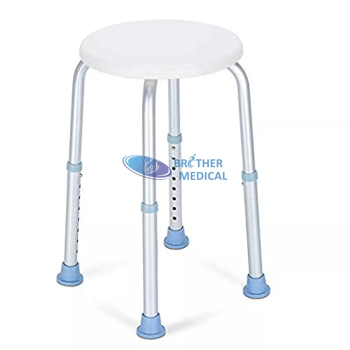 Chaise de douche de tabouret de diapositives portable