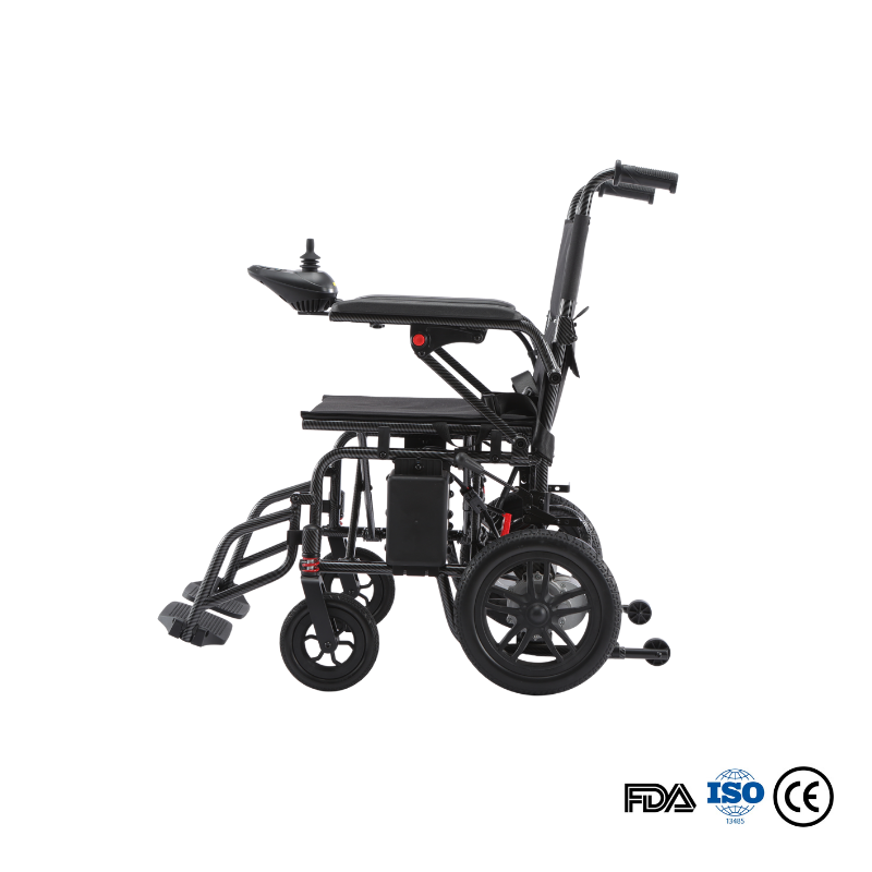 Fauteuil roulant électrique robuste en acier au carbone BME1906 avec batterie au plomb