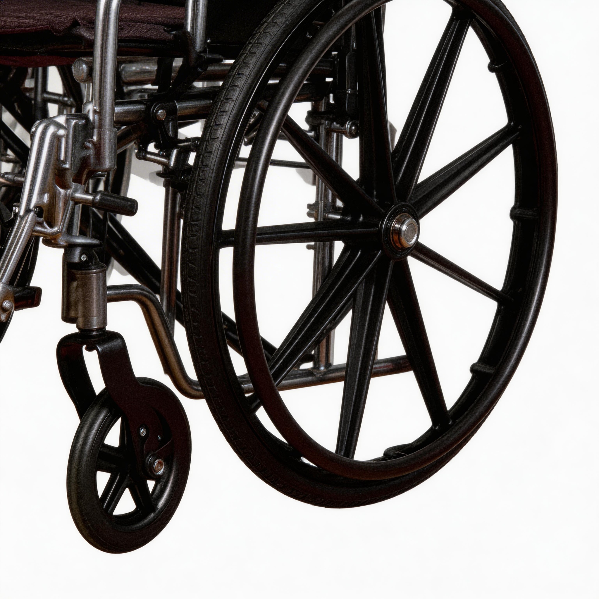 BME4618 Fauteuil roulant manuel bariatrique haute capacité de 26 pouces | Charge maximale de 450 lb