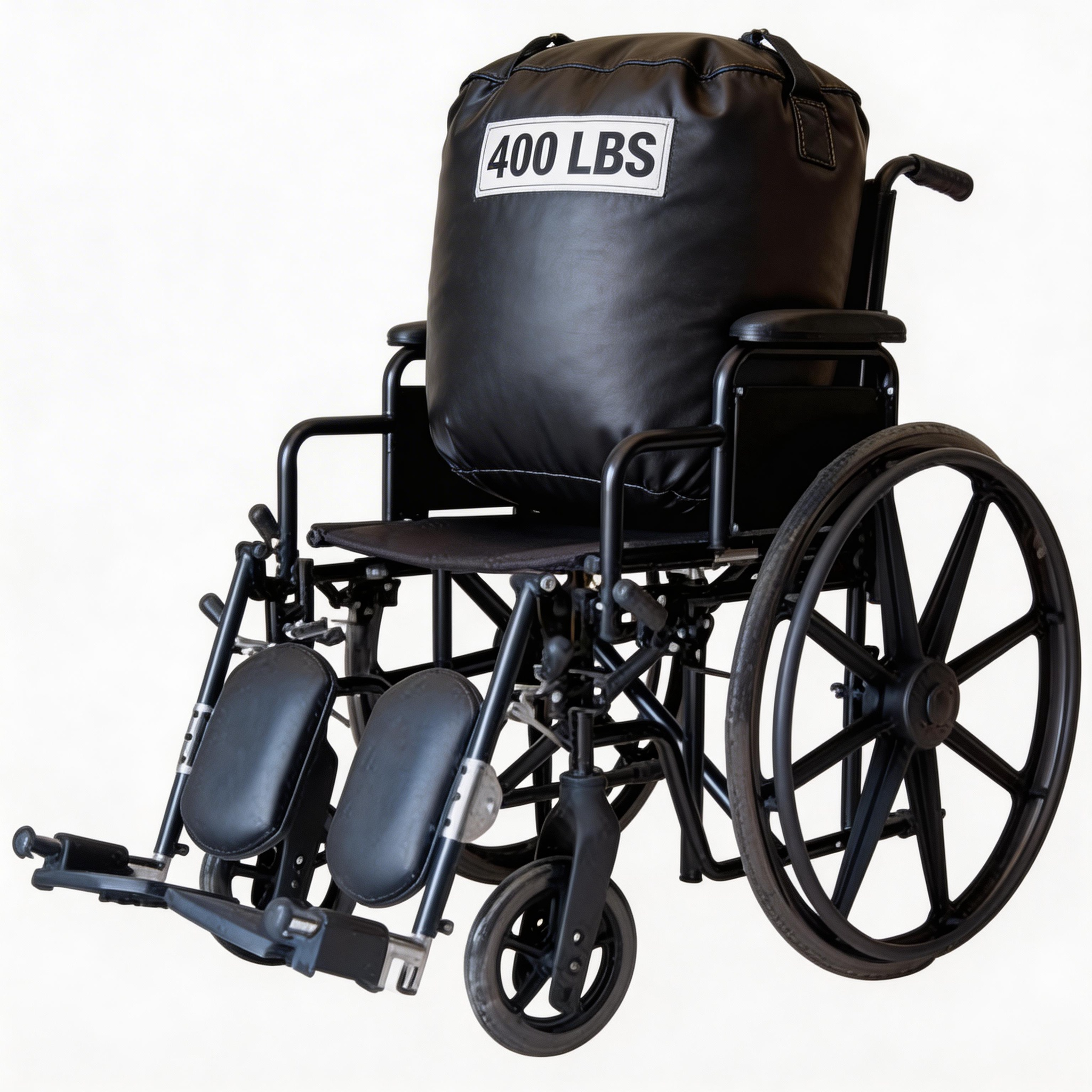 BME4618 Fauteuil roulant manuel bariatrique robuste de 22 pouces
