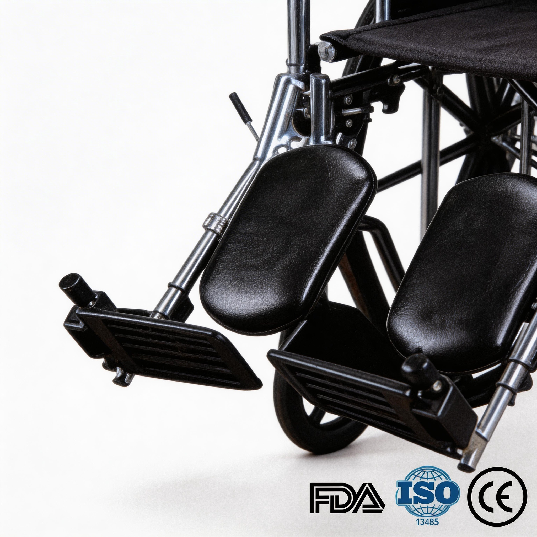 BME4618 Fauteuil roulant manuel bariatrique haute capacité de 24 pouces | Charge maximale de 400 lb