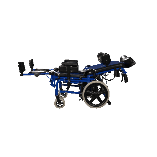 Fauteuil roulant réglable pour paralysie cérébrale pédiatrique | Aide à la mobilité en aluminium prête pour la croissance (bleu)