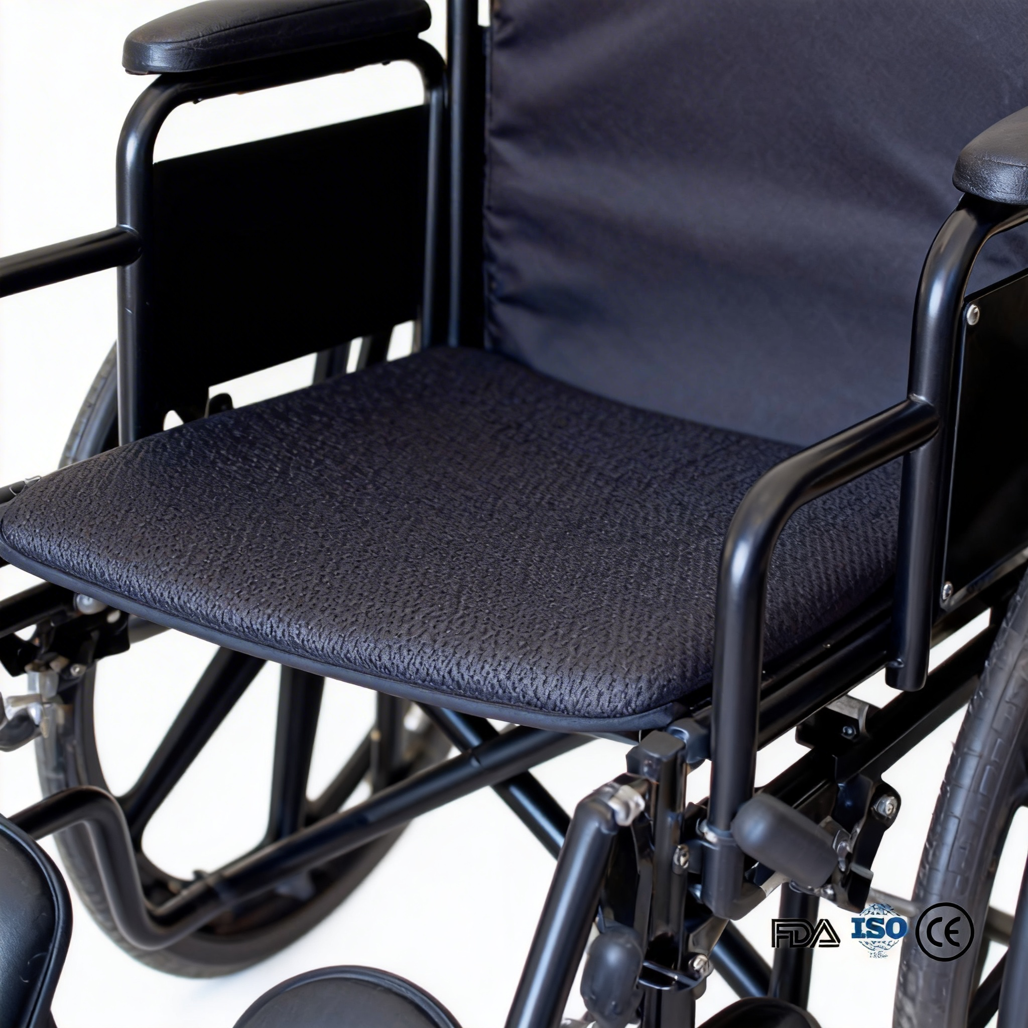 BME4618 Fauteuil roulant manuel bariatrique robuste de 22 pouces