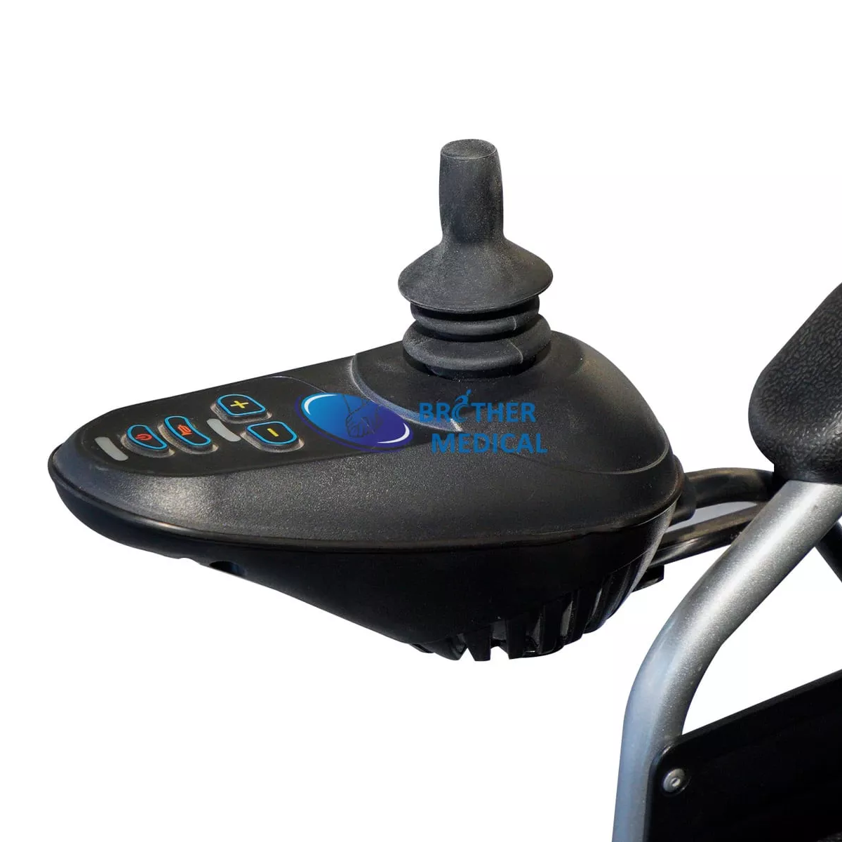 Poste de fauteuil électrique extérieur avec joystick