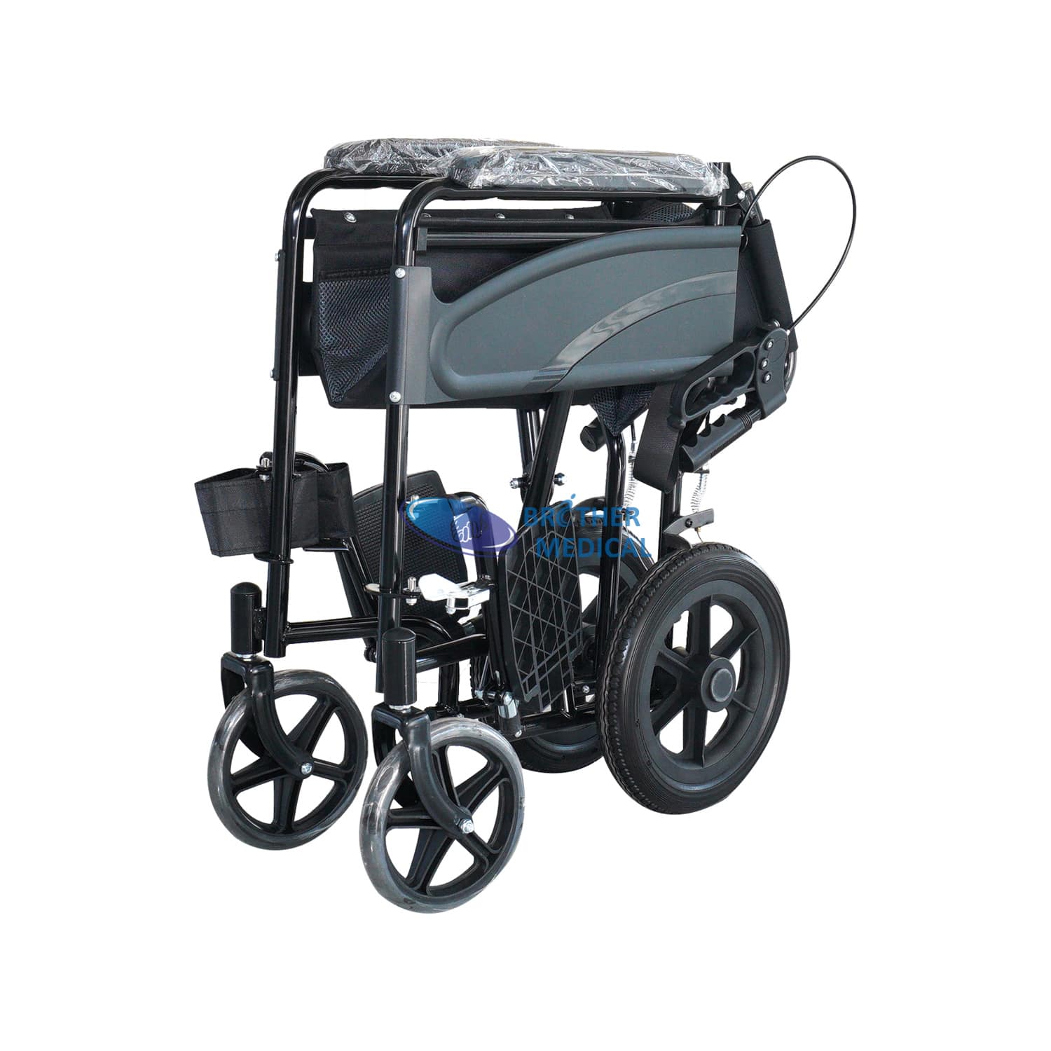 Chauffeur de transport en aluminium confortable pour handicapé