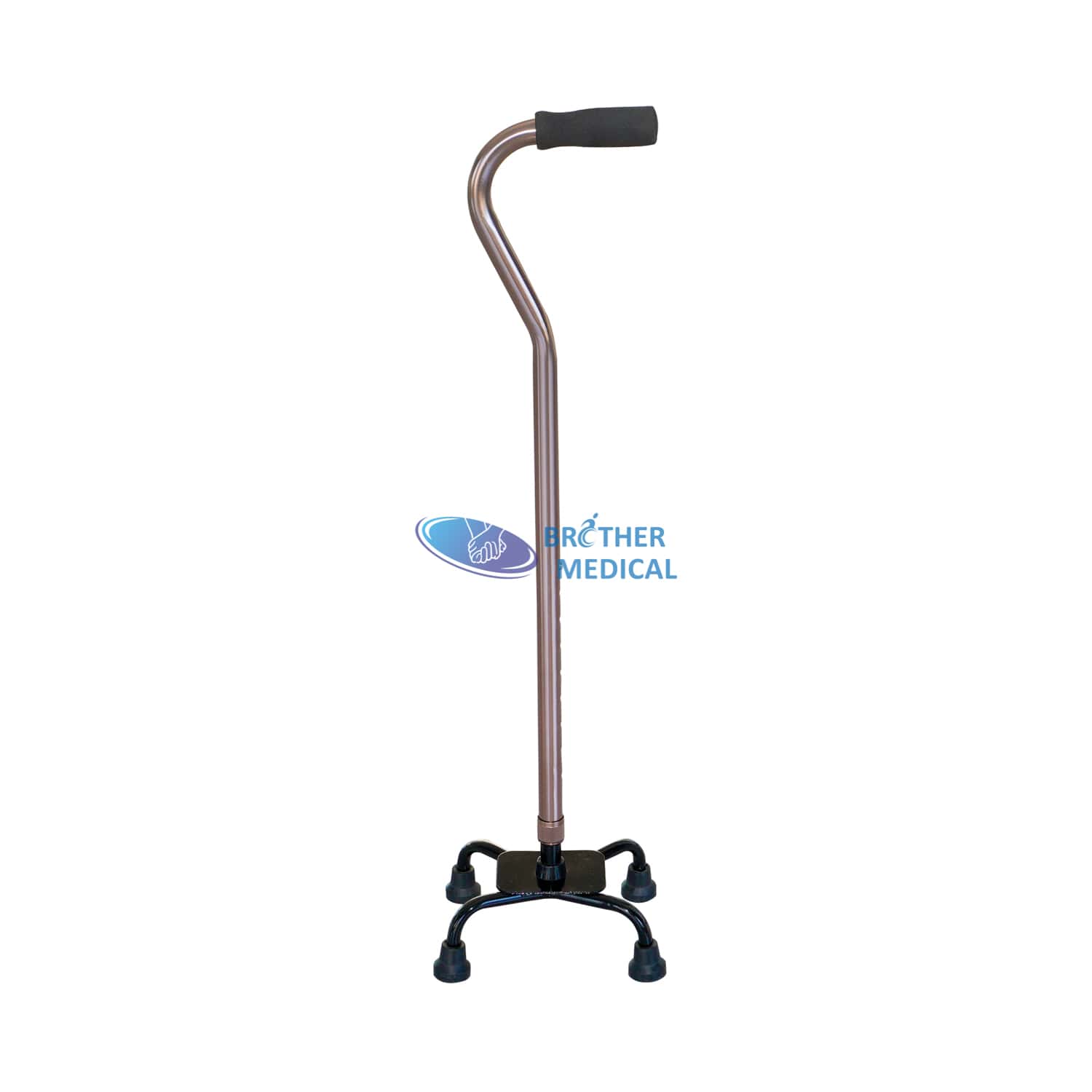 Cane quadriclé réglable pour la stabilité