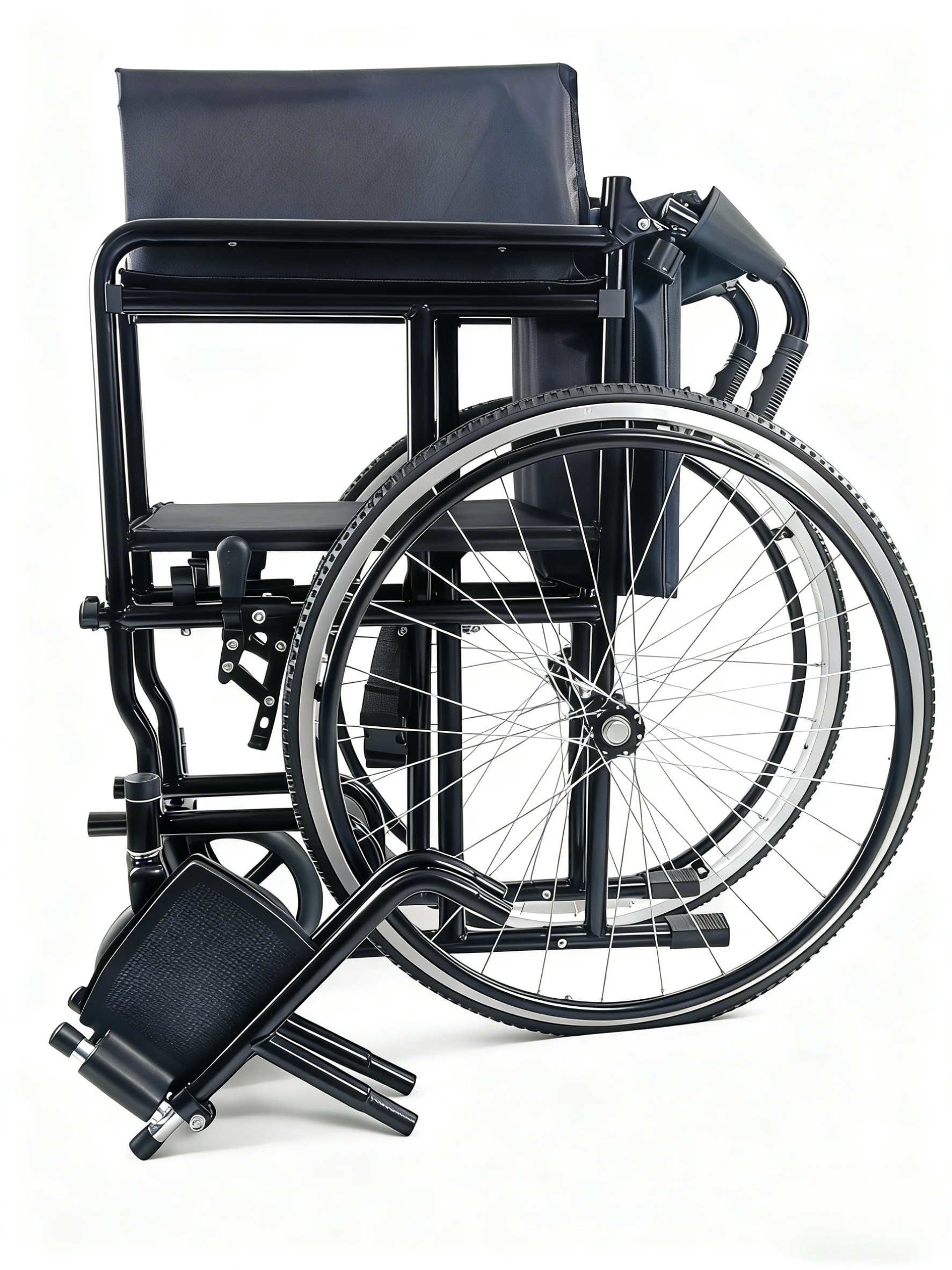 Fauteuil roulant tout terrain économique, pliable, design compact | Fabricant rentable