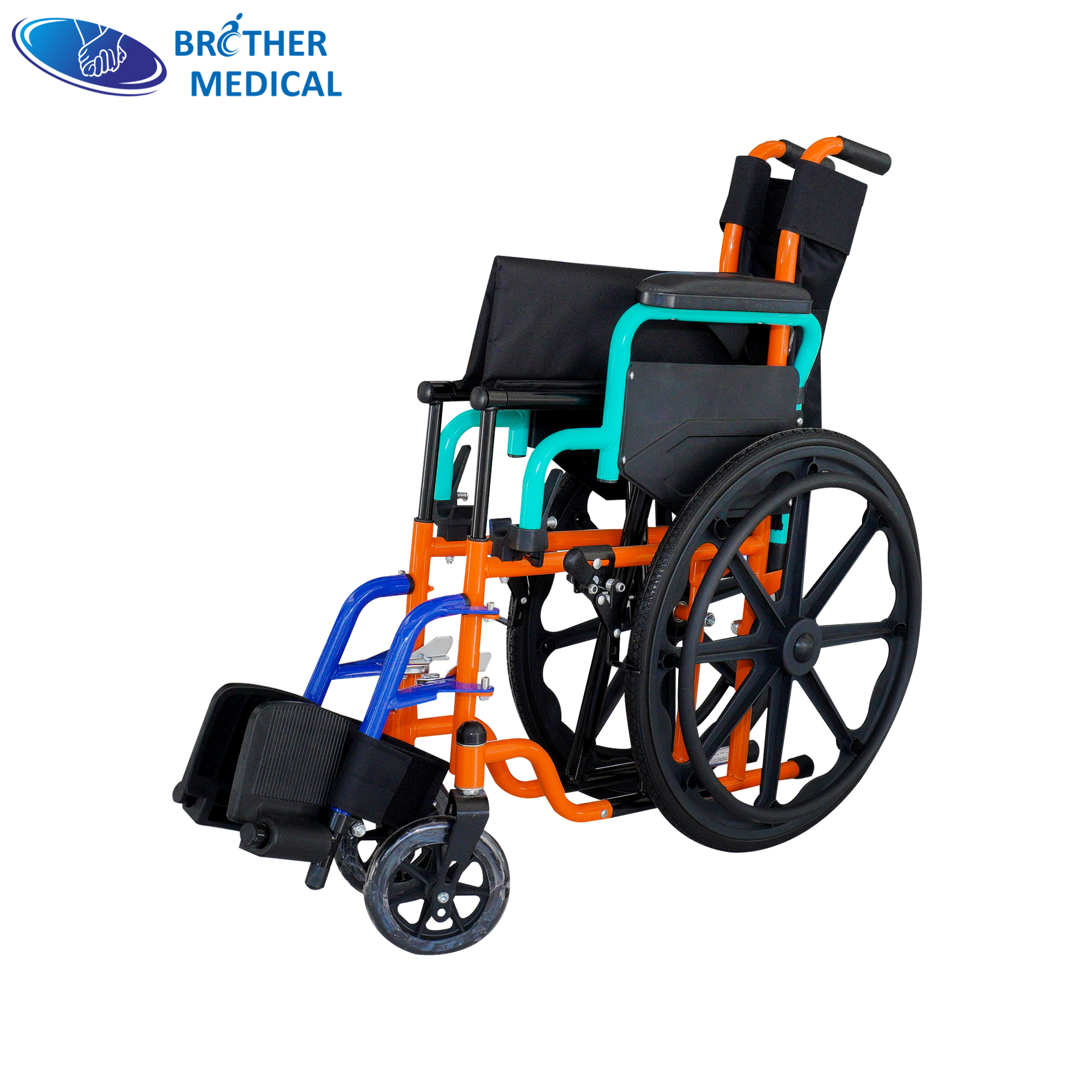Fauteuil roulant pédiatrique à hauteur réglable et largeur de siège personnalisée | Fabricant de fauteuils roulants manuels